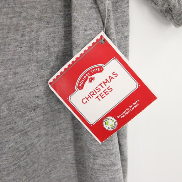 Christmas T-Shirt Gray Dear Santa I Can Explain Funny Ugly Sweater Holiday Time - Picture 6 of 10